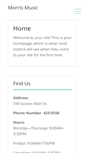 Mobile Screenshot of morrismusicltd.com